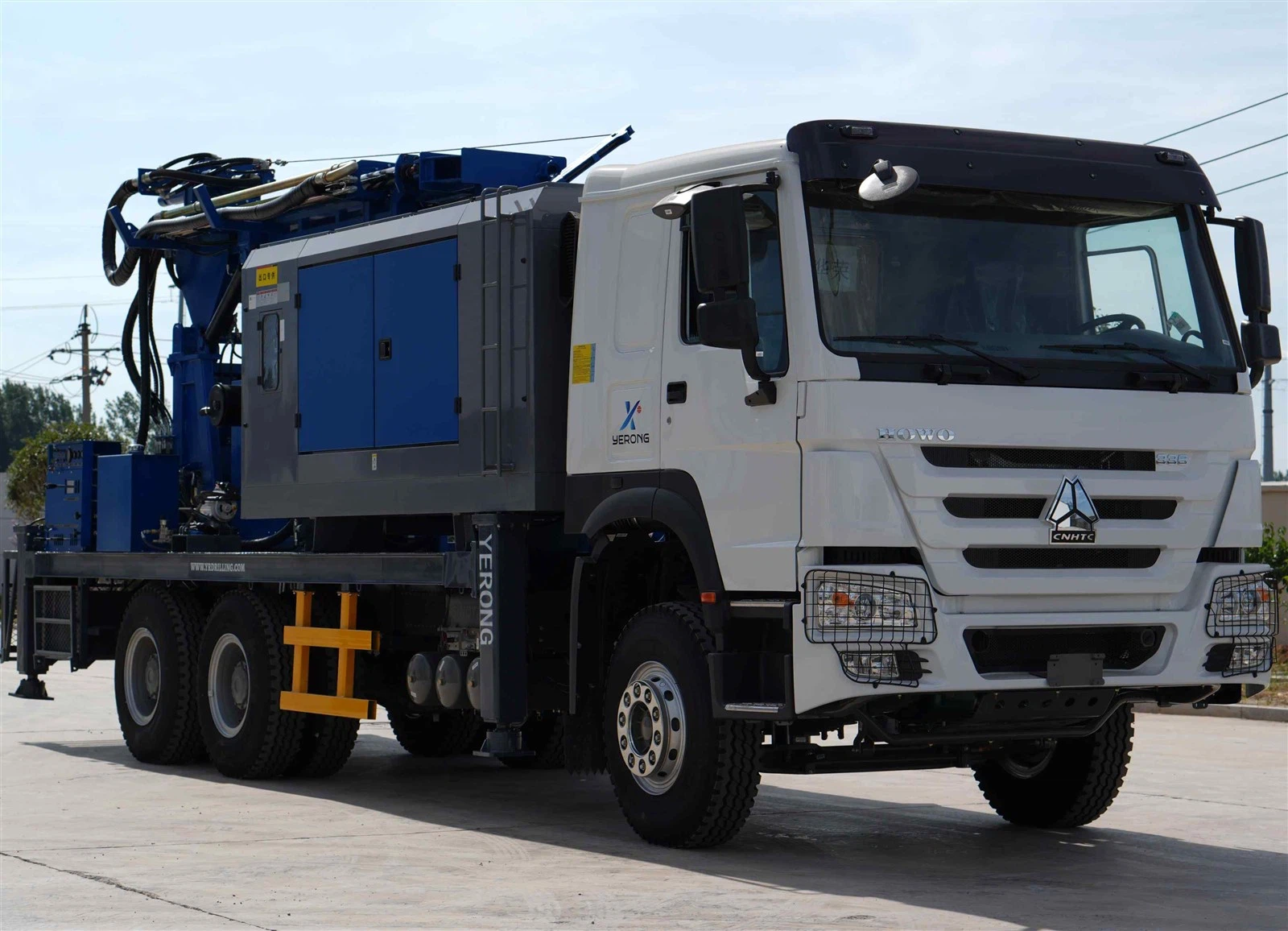 YRT350 Kamion-bušilica za bušenje vodenih bunara Iskustvo projekta bušenja za...